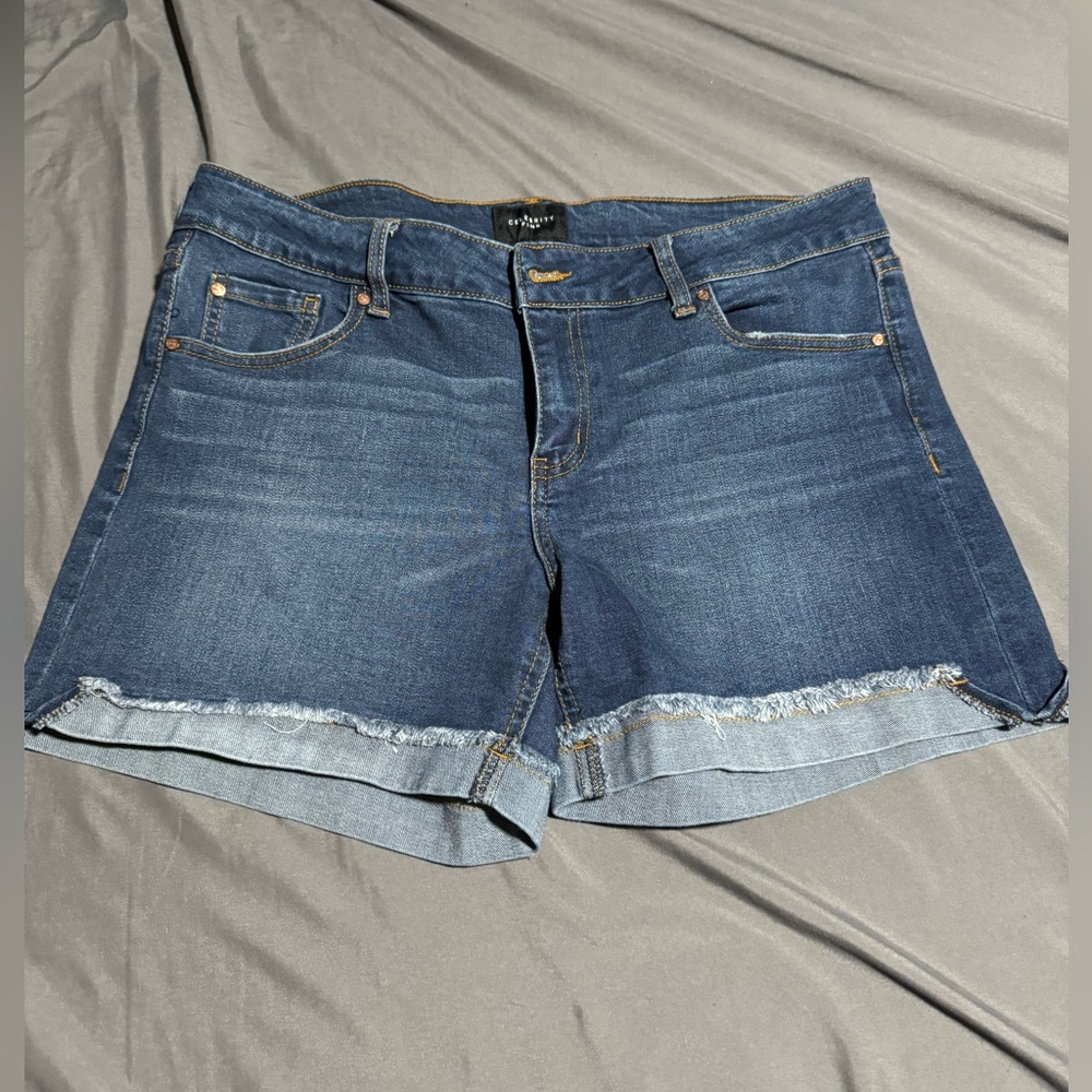 Celebrity Pink Jean Shorts